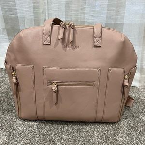 Maedn Convertable Tote in Dusty Rose